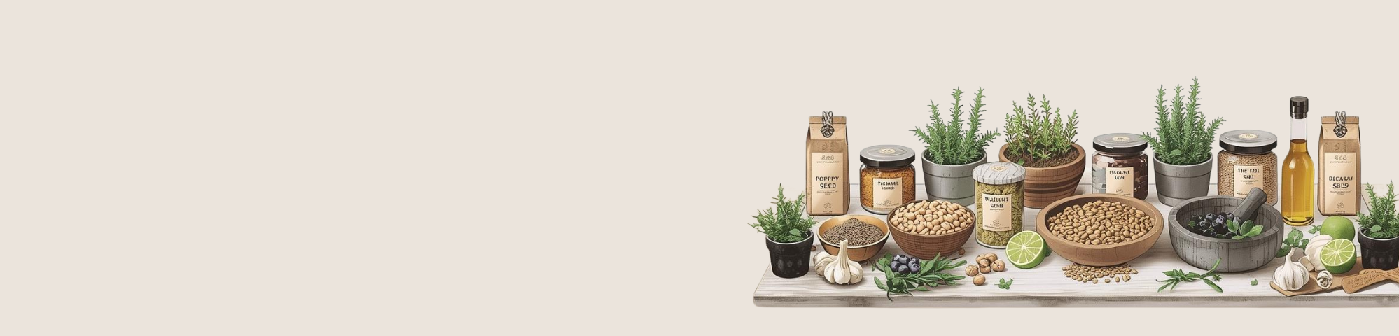 Zdravá špajza – prírodné dobroty